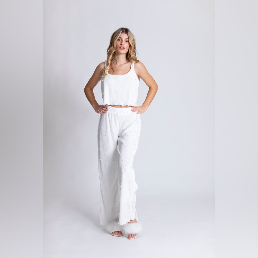 Waverles Payton Pearly Pant Set - Small